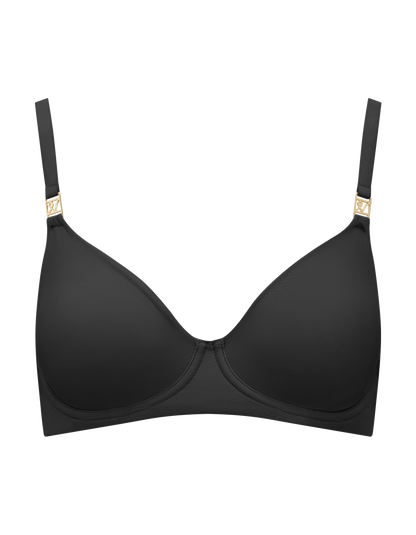 The Stretch Boss Full Cover Bra - Black