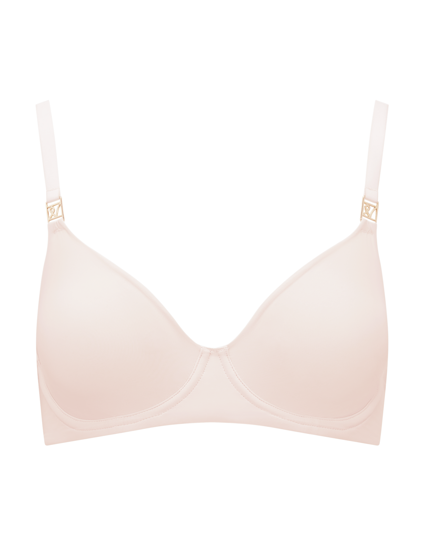 The Stretch Boss Full Cover Bra - Blush Pink