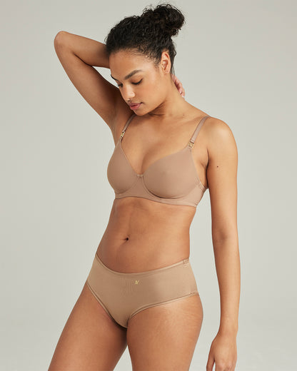 The Stretch Boss Full Cover Bra - Bare 03