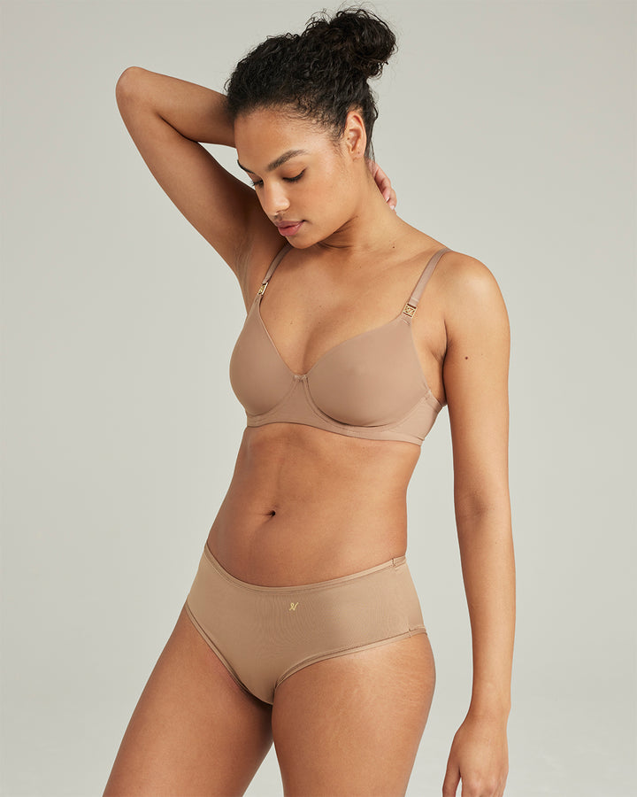 The Stretch Boss Full Cover Bra - Bare 03