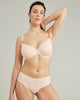 The Stretch Go To T-Shirt Bra - Blush Pink