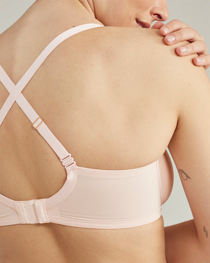 The Stretch Go To T-Shirt Bra - Blush Pink